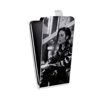 Дизайнерский вертикальный чехол-книжка для Iphone Xs Max Майкл Джексон (на заказ)