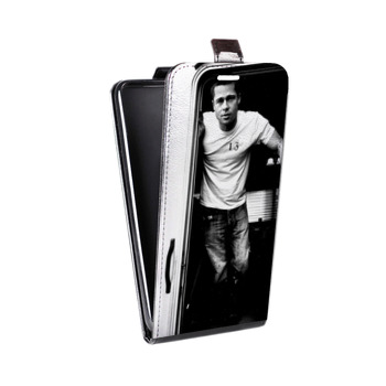Дизайнерский вертикальный чехол-книжка для Sony Xperia E4g Бред Питт (на заказ)