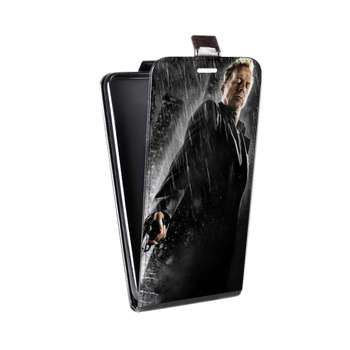 Дизайнерский вертикальный чехол-книжка для Samsung Galaxy S6 Edge Bruce willis (на заказ)