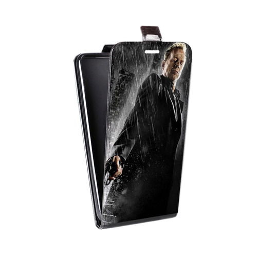 Дизайнерский вертикальный чехол-книжка для OnePlus 8T Bruce willis