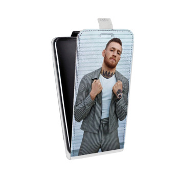 Дизайнерский вертикальный чехол-книжка для Samsung Galaxy S8 Plus Конор Макгрегор (на заказ)