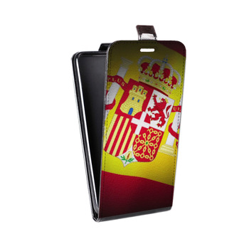 Дизайнерский вертикальный чехол-книжка для Huawei P30 Pro флаг Испании (на заказ)