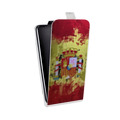 Дизайнерский вертикальный чехол-книжка для Samsung Galaxy Core Prime флаг Испании