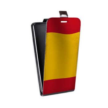 Дизайнерский вертикальный чехол-книжка для Alcatel One Touch Pop D5 флаг Испании (на заказ)