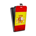 Дизайнерский вертикальный чехол-книжка для Huawei Honor 6C флаг Испании