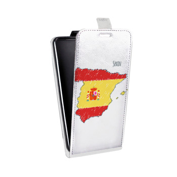 Дизайнерский вертикальный чехол-книжка для Google Pixel 3 флаг Испании (на заказ)