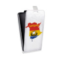 Дизайнерский вертикальный чехол-книжка для Meizu U20 флаг Испании