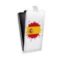 Дизайнерский вертикальный чехол-книжка для Lenovo S920 флаг Испании