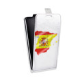 Дизайнерский вертикальный чехол-книжка для HTC Desire 600 флаг Испании
