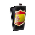 Дизайнерский вертикальный чехол-книжка для Alcatel Pop 4 Plus флаг Испании