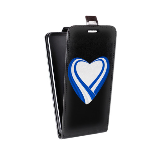 Дизайнерский вертикальный чехол-книжка для Samsung Galaxy Note 7 флаг греции