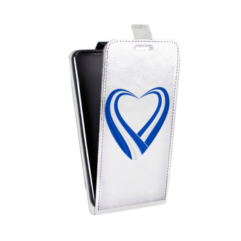 Дизайнерский вертикальный чехол-книжка для Samsung Galaxy S8 Plus флаг греции (на заказ)