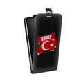 Дизайнерский вертикальный чехол-книжка для Huawei Honor 7C Pro Флаг Турции