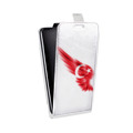 Дизайнерский вертикальный чехол-книжка для Alcatel 1C Флаг Турции