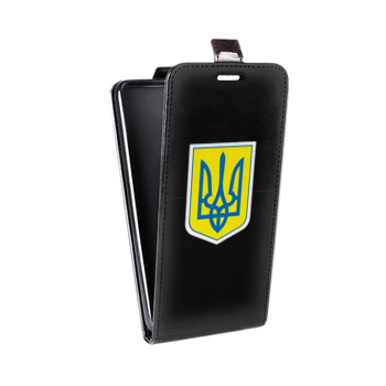 Дизайнерский вертикальный чехол-книжка для Samsung Galaxy J5 Флаг Украины (на заказ)