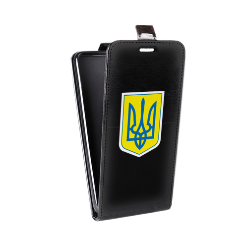 Дизайнерский вертикальный чехол-книжка для Realme 7 Pro Флаг Украины