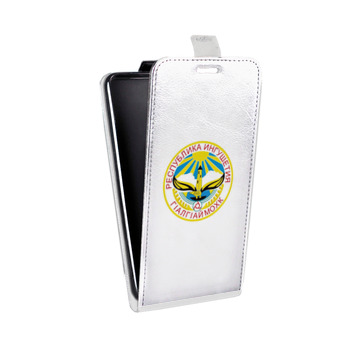 Дизайнерский вертикальный чехол-книжка для LG K7 флаг Ингушетии (на заказ)