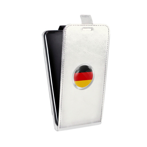 Дизайнерский вертикальный чехол-книжка для LG G4 Stylus Флаг Германии