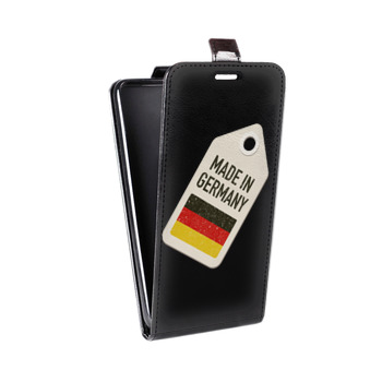 Дизайнерский вертикальный чехол-книжка для Samsung Galaxy Mega 6.3 Флаг Германии (на заказ)