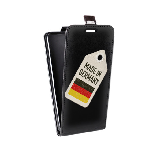 Дизайнерский вертикальный чехол-книжка для Motorola Moto G7 Флаг Германии