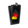 Дизайнерский вертикальный чехол-книжка для ASUS ZenFone 4 ZE554KL Флаг Германии