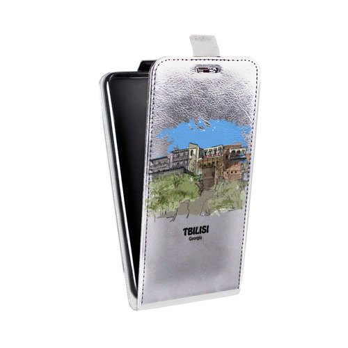 Дизайнерский вертикальный чехол-книжка для Nokia 5.1 Грузия
