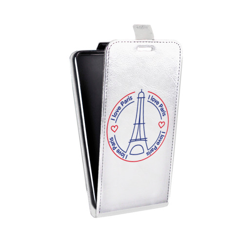 Дизайнерский вертикальный чехол-книжка для Huawei Honor 30S Флаг Франции