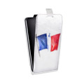 Дизайнерский вертикальный чехол-книжка для ASUS ZenFone Max Флаг Франции