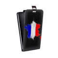 Дизайнерский вертикальный чехол-книжка для LG G4 Stylus Флаг Франции