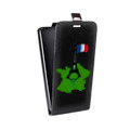 Дизайнерский вертикальный чехол-книжка для Realme C11 Флаг Франции