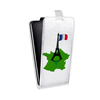 Дизайнерский вертикальный чехол-книжка для Xiaomi RedMi Note 5 Pro Флаг Франции (на заказ)