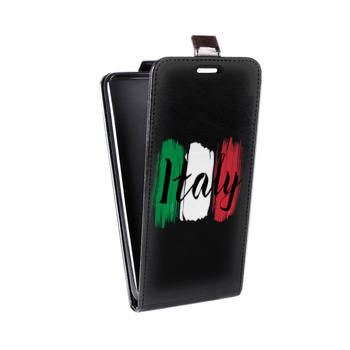 Дизайнерский вертикальный чехол-книжка для LG K7 Флаг Италии (на заказ)