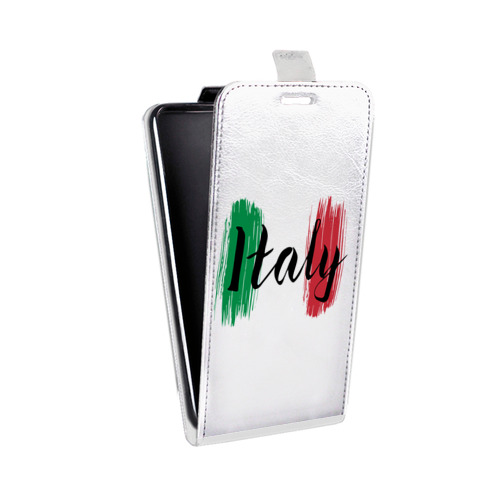 Дизайнерский вертикальный чехол-книжка для Google Pixel 5 Флаг Италии