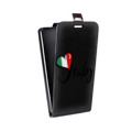 Дизайнерский вертикальный чехол-книжка для HTC Desire 530 Флаг Италии
