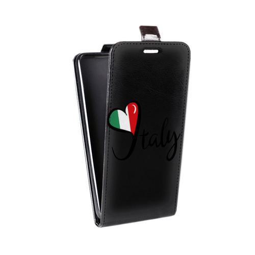 Дизайнерский вертикальный чехол-книжка для ASUS ZenFone 4 Selfie Флаг Италии