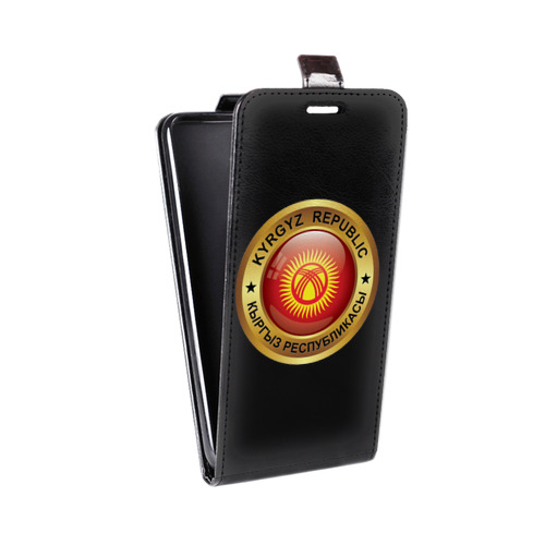 Дизайнерский вертикальный чехол-книжка для HTC Desire Eye флаг Киргизии