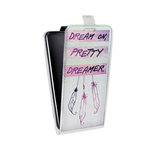 Дизайнерский вертикальный чехол-книжка для HTC Desire 601 Ловец снов