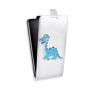 Дизайнерский вертикальный чехол-книжка для Samsung Galaxy A5 (2016) Прозрачные Драконы (на заказ)