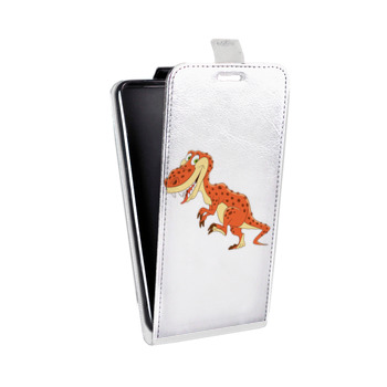 Дизайнерский вертикальный чехол-книжка для Iphone 7 Plus / 8 Plus Прозрачные Драконы (на заказ)