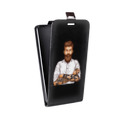 Дизайнерский вертикальный чехол-книжка для ASUS ZenFone 4 Pro Прозрачный брутальный мужчина