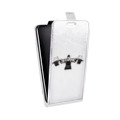 Дизайнерский вертикальный чехол-книжка для LG K10 Прозрачные пауэрлифтинг