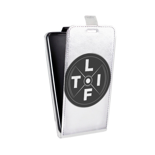 Дизайнерский вертикальный чехол-книжка для Alcatel One Touch Pop C9 Прозрачные пауэрлифтинг