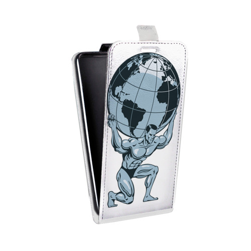 Дизайнерский вертикальный чехол-книжка для ASUS ZenFone 5 Lite Прозрачные пауэрлифтинг