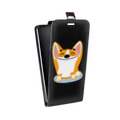 Дизайнерский вертикальный чехол-книжка для OnePlus 8T Прозрачные собаки