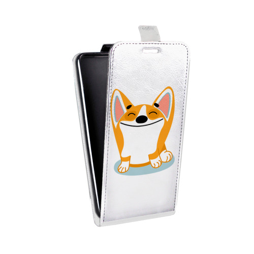 Дизайнерский вертикальный чехол-книжка для Samsung Galaxy Grand Prime Прозрачные собаки