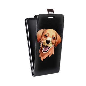 Дизайнерский вертикальный чехол-книжка для ASUS Zenfone 2 Laser Прозрачные собаки (на заказ)