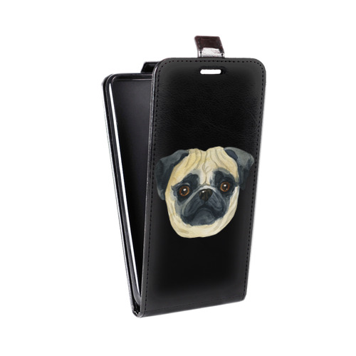 Дизайнерский вертикальный чехол-книжка для ASUS ZenFone 4 Pro Прозрачные собаки
