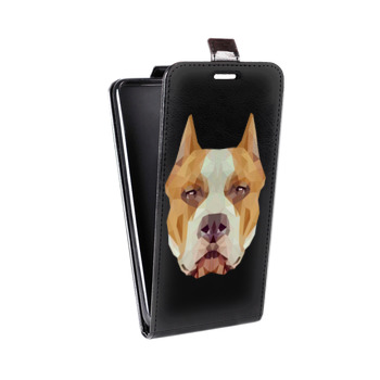 Дизайнерский вертикальный чехол-книжка для OnePlus 6T Прозрачные собаки (на заказ)