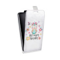 Дизайнерский вертикальный чехол-книжка для Huawei Y9s Прозрачные совы