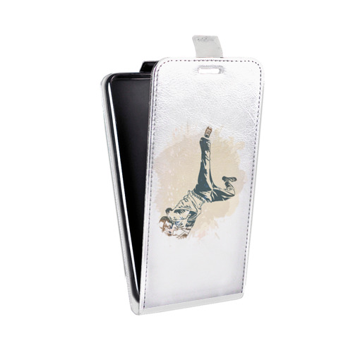 Дизайнерский вертикальный чехол-книжка для Xiaomi Mi8 SE Прозрачное SWAG